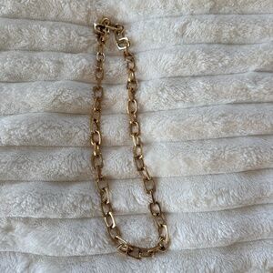Lafayette 148 New York Chunky Statement Gold Chain Necklace